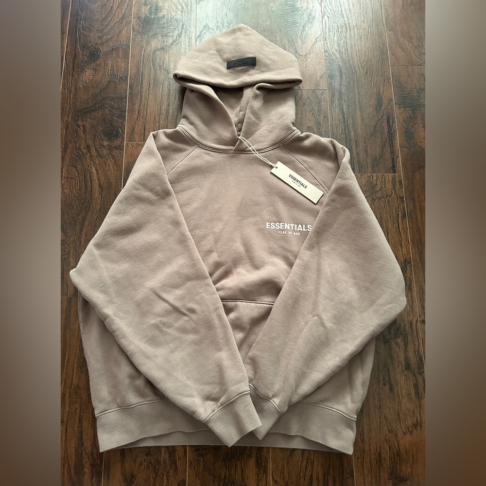 Fear of God Essentials Hoodie “Desert Taupe”